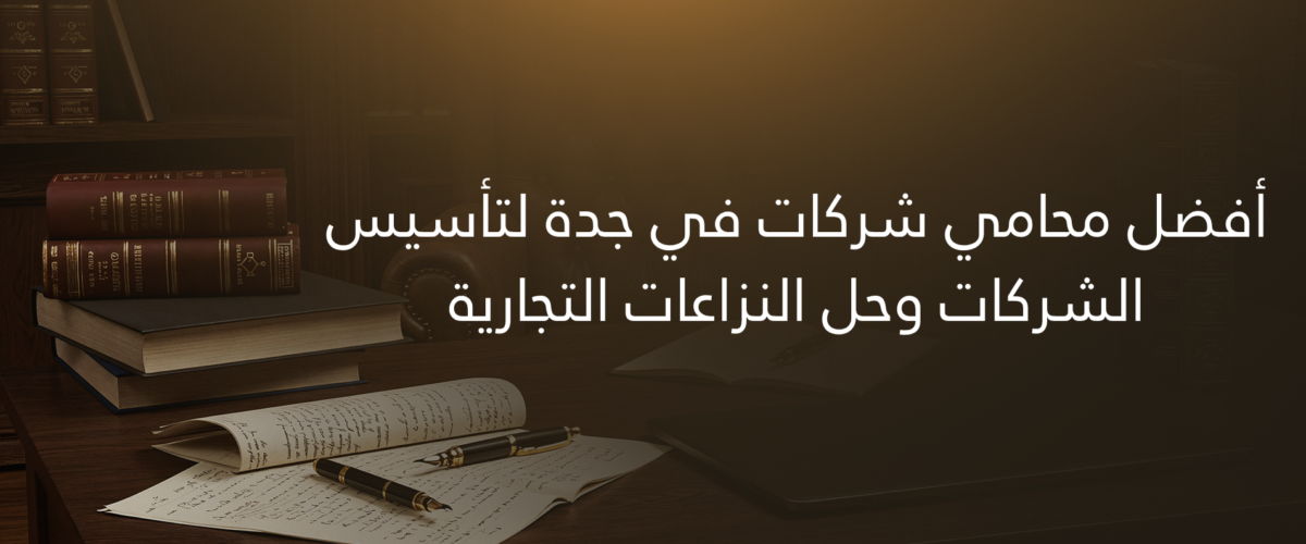 أفضل محامي شركات في جدة لتأسيس الشركات وحل النزاعات التجارية