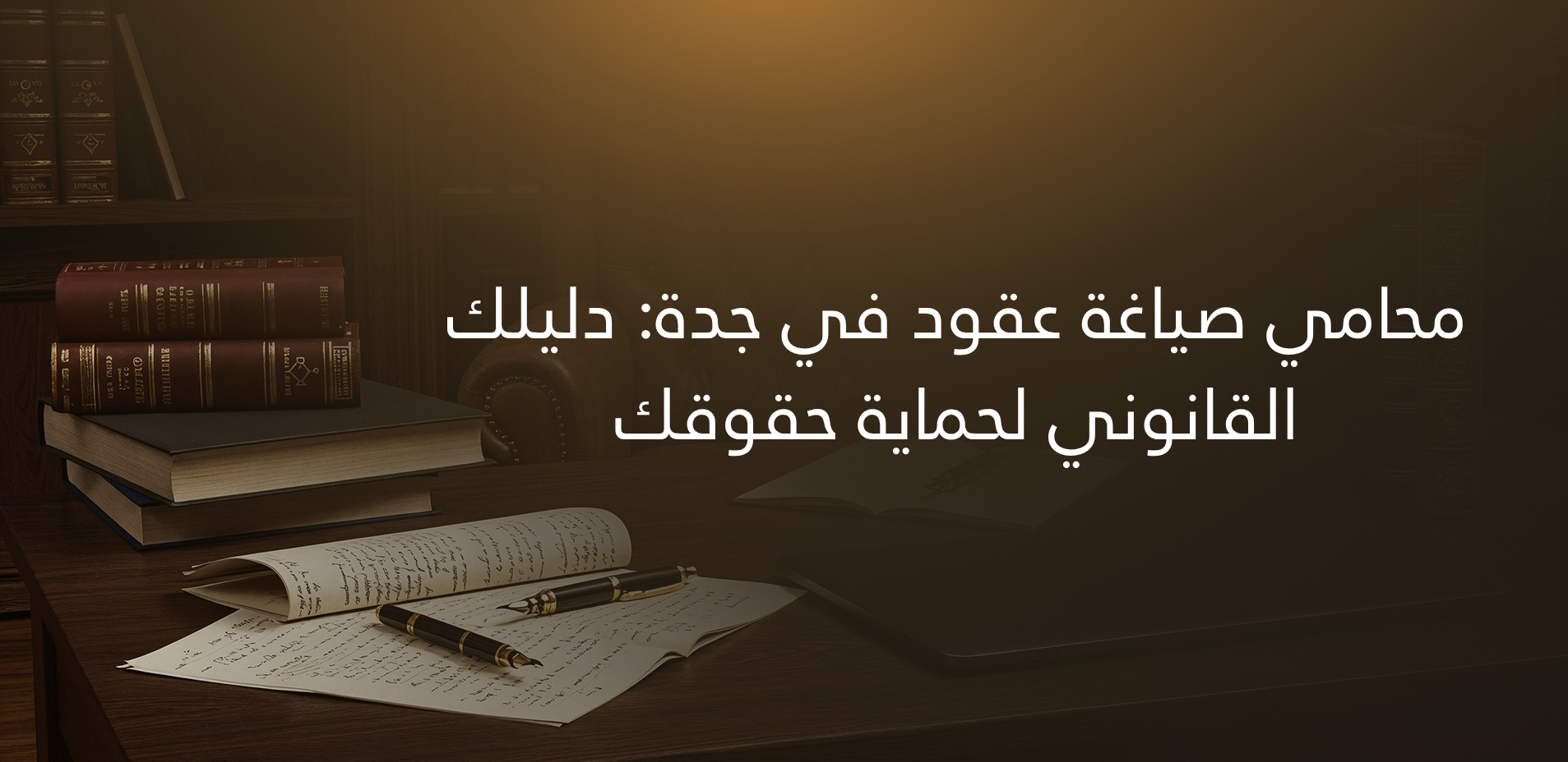محامي صياغة عقود في جدة