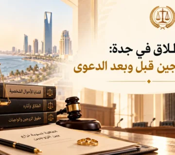 محامي طلاق في جدة: حقوق الزوجين قبل وبعد الدعوى