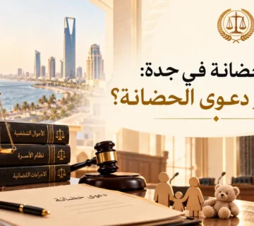 محامي حضانة في جدة: كيف تُدار دعوى الحضانة؟